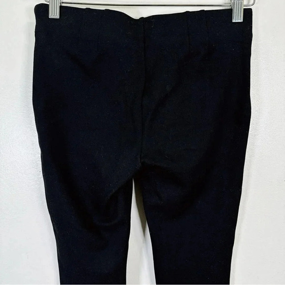 Zara Stretch Embroidered Black High Waist Legging - Picture 8 of 12